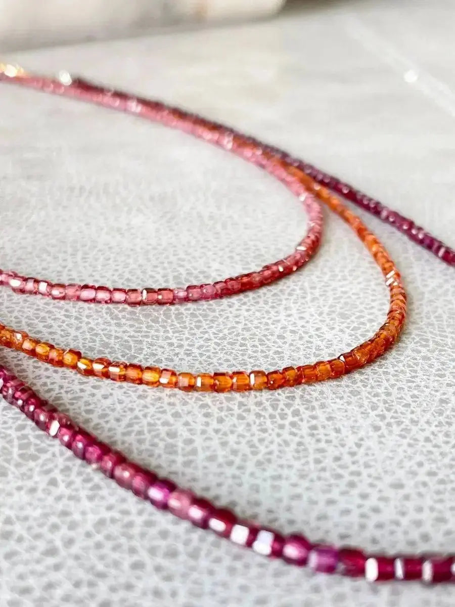 Ancient Fire – Almandine Garnet Necklace view 4
